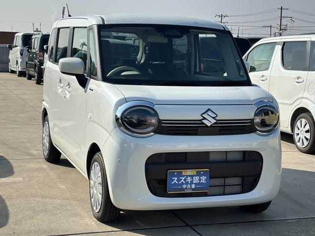 ワゴンＲスマイル ＨＹＢＲＩＤ　Ｓ　３型　後席左側パワースライド　ＬＥＤライト　デュアルセンサーブレーキＩＩ｜後退時ブレーキサポート｜後席左側ワンアクションパワースライド｜ＬＥＤヘッドランプ｜リモート格納式ドアミラー｜全面ＵＶカット機能付ガラス｜電動パーキングブレーキ｜（5枚目）