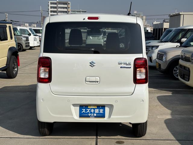 ワゴンＲスマイル ＨＹＢＲＩＤ　Ｓ　３型　後席左側パワースライド　ＬＥＤライト　デュアルセンサーブレーキＩＩ｜後退時ブレーキサポート｜後席左側ワンアクションパワースライド｜ＬＥＤヘッドランプ｜リモート格納式ドアミラー｜全面ＵＶカット機能付ガラス｜電動パーキングブレーキ｜（7枚目）