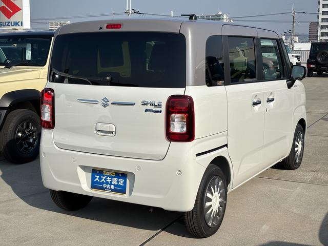 ワゴンＲスマイル ＨＹＢＲＩＤ　Ｘ　３型　後席両側パワースライド　全方位ナビ付　デュアルセンサーブレーキＩＩ｜後席両側ワンアクションパワースライド｜アダプティブクルーズコントロール｜ＬＥＤヘッドランプ｜リモート格納式ドアミラー｜３６０°プレミアムＵＶ＆ＩＲカットガラス｜（8枚目）