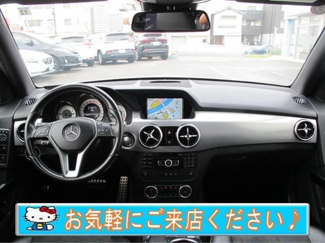 ＧＬＫクラス 　ブルーＥＦ　ＡＭＧスポーツＰＫＧ・左ハンドル・メーカーナビ・フルセグ・バックモニター・ＢＴオーディオ・クリアランスソナー・ルーフレール・パワーバックドア・パワーシート・シートヒーター・スマートキー２個（6枚目）