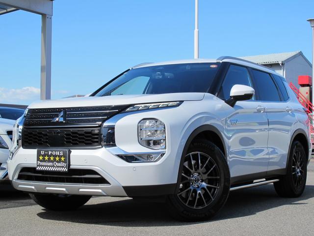 アウトランダーＰＨＥＶ Ｇ　禁煙・メーカーナビ・フルセグＴＶ・ＴＶキャンセラー・全周囲・ＢＯＳＥ・ＨＵＤ・ＢＳＭ・ドラレコ・黒革シート・パワーシート・パワーバックドア・シートヒーター・レーダークルーズ・衝突軽減・スマートキー２個（10枚目）