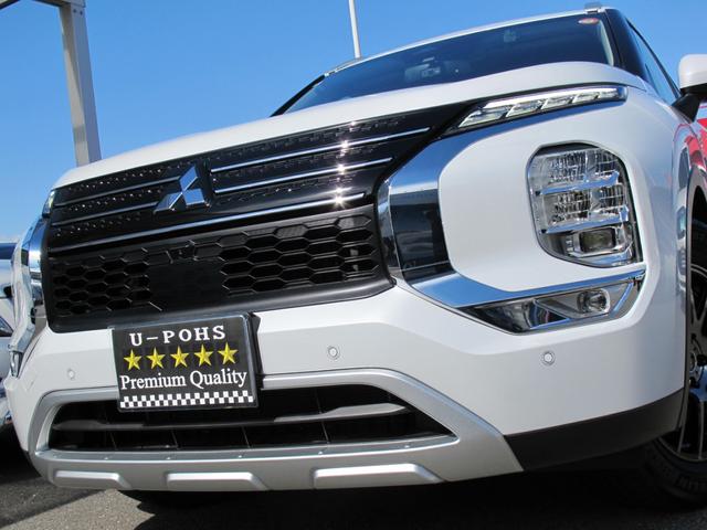 アウトランダーＰＨＥＶ Ｇ　禁煙・メーカーナビ・フルセグＴＶ・ＴＶキャンセラー・全周囲・ＢＯＳＥ・ＨＵＤ・ＢＳＭ・ドラレコ・黒革シート・パワーシート・パワーバックドア・シートヒーター・レーダークルーズ・衝突軽減・スマートキー２個（17枚目）