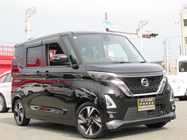 ルークス ハイウェイスター　Ｇターボプロパイロットエディション　禁煙・純正９インチナビ・フルセグＴＶ・全周囲カメラ・快適パックＡ・プロパイロット・衝突軽減・クリソナ・両側パワースライドドア・スマートキー２個・ドラレコ・ＥＴＣ・純正１５インチアルミホイール（10枚目）