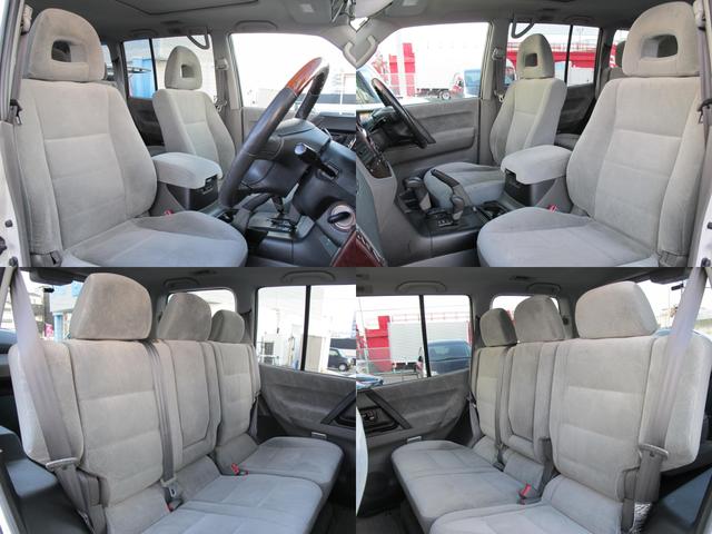 パジェロ ロング エクシード-II サンルーフ・ETC・キーレス・電格ミラー・ウッドコンビハンドル(7枚目)