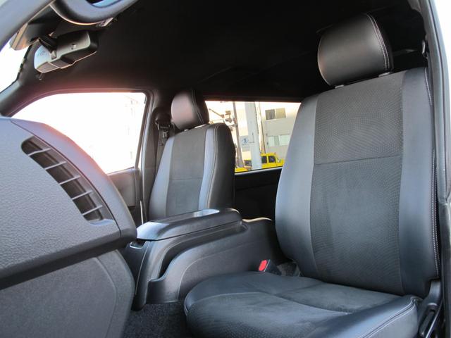 レジアスエースバン スーパーGL ダークプライムII 1オーナー・禁煙・TRDエアロ・両側パワースライドドア・社外ナビ(XF11Z)フルセグTV・Bカメラ・Rコーナーセンサー・衝突軽減・レーンキープ・スマートキー2個・DVD再生可・Bluetooth接続(44枚目)