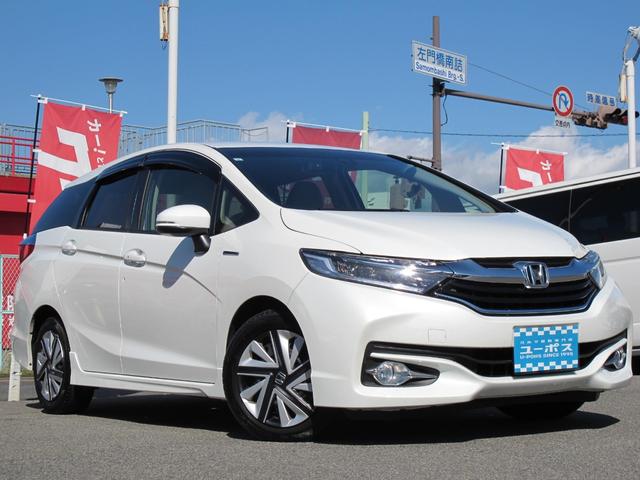 シャトル ハイブリッドＸ　１オーナー・禁煙・社外ナビ・フルセグＴＶ・Ｂカメラ・Ｂｌｕｅｔｏｏｔｈ接続・あんしんパッケージ・クルコン・ドラレコ・パドルシフト・コンビシート・ＬＥＤライト・電格ミラー・ＥＴＣ・スマートキー（7枚目）