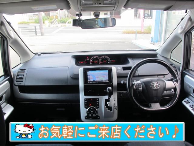 ヴォクシー ZS 社外ナビ(NR-MZ077)フルセグTV・Bカメラ・前後ドラレコ・Bluetooth接続・左側パワースライドドア・電動格納ミラー・ETC・スマートキー・純正16インチアルミホイール(5枚目)