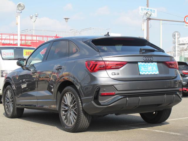 Ｑ３スポーツバック ３５ＴＦＳＩ　Ｓライン　黒革・Ｆ席Ｐシート・シートヒータ・パワーバックドア・コンビニエンス／アシスタンスパッケージ・ブラックスタイリングパッケージ・メーカーナビ・全周囲・スマートキー２個・ＥＴＣ２．０・バーチャルコックピット（12枚目）