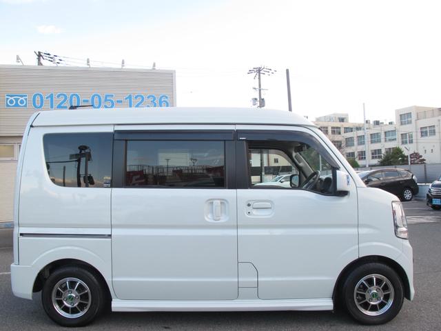エブリイワゴン 車椅子移動者 分割式リアシート付 電動オートステップ装着車 純正ナビ(CN-RZ765W)フルセグTV・Bカメラ・ドラレコ・Bluetooth接続・衝突軽減システム・左オートステップ・電格ミラー・フォグランプ・ETC・スマートキー・社外12インチアルミホイール(15枚目)