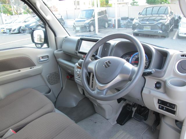 エブリイワゴン 車椅子移動者 分割式リアシート付 電動オートステップ装着車 純正ナビ(CN-RZ765W)フルセグTV・Bカメラ・ドラレコ・Bluetooth接続・衝突軽減システム・左オートステップ・電格ミラー・フォグランプ・ETC・スマートキー・社外12インチアルミホイール(19枚目)