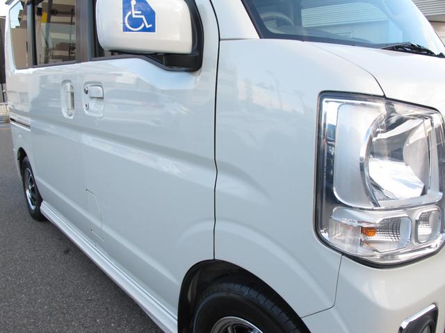 エブリイワゴン 車椅子移動者 分割式リアシート付 電動オートステップ装着車 純正ナビ(CN-RZ765W)フルセグTV・Bカメラ・ドラレコ・Bluetooth接続・衝突軽減システム・左オートステップ・電格ミラー・フォグランプ・ETC・スマートキー・社外12インチアルミホイール(50枚目)