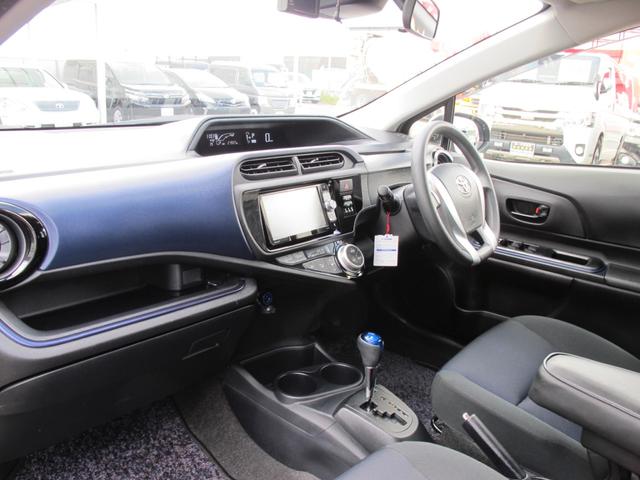 アクア Ｓ　禁煙・社外ナビ・ワンセグＴＶ・Ｂカメラ・ドラレコ・衝突軽減ブレーキ・レーンキープ・シートヒーター・電格ミラー・ＥＴＣ・スマートキー２個（38枚目）