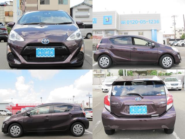 アクア Ｓ　禁煙・社外ナビ・ワンセグＴＶ・Ｂカメラ・ドラレコ・衝突軽減ブレーキ・レーンキープ・シートヒーター・電格ミラー・ＥＴＣ・スマートキー２個（61枚目）