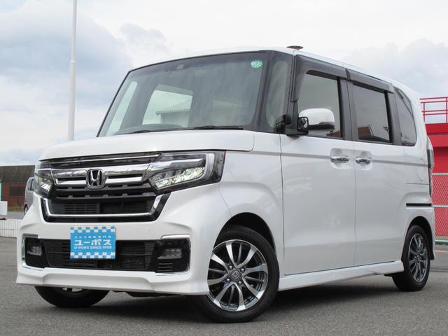 Ｎ－ＢＯＸカスタム Ｌ　ワンオーナー　禁煙　純正８インチインターナビ／ＶＸＵ－２１７ＮＢｉ　フルセグ　バックモニター　前後ドライブレコーダー　両側パワースライドドア　スマートキー２個　ＥＴＣ　シートヒーター（15枚目）