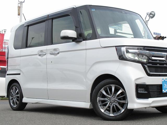 Ｎ－ＢＯＸカスタム Ｌ　ワンオーナー　禁煙　純正８インチインターナビ／ＶＸＵ－２１７ＮＢｉ　フルセグ　バックモニター　前後ドライブレコーダー　両側パワースライドドア　スマートキー２個　ＥＴＣ　シートヒーター（49枚目）