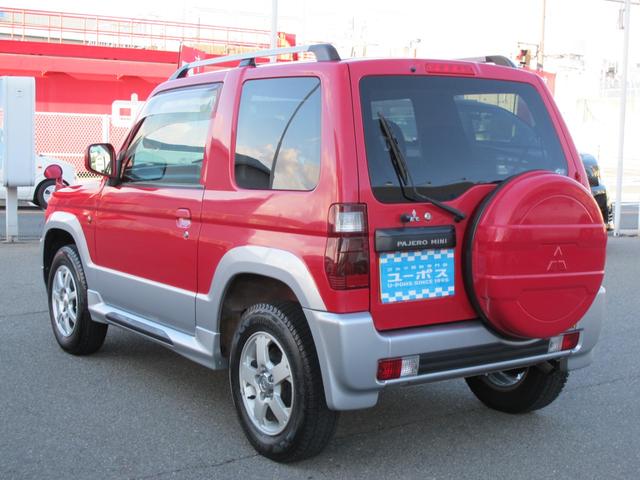 パジェロミニ ＶＲ－Ｓ　社外ナビ（ＭＤＶ－Ｓ７０７）フルセグＴＶ・Ｂカメラ・ＤＶＤ再生可・Ｂｌｕｅｔｏｏｔｈ接続・前後ドラレコ・背面タイヤ・ルーフレール・電動格納ミラー・社外１５インチアルミホイール（12枚目）