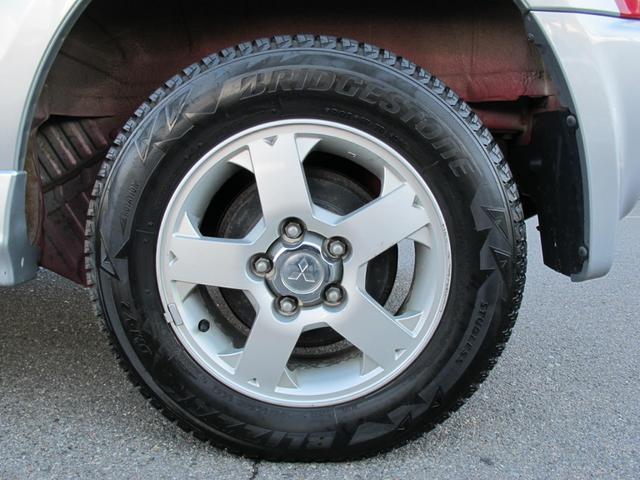 パジェロミニ ＶＲ－Ｓ　社外ナビ（ＭＤＶ－Ｓ７０７）フルセグＴＶ・Ｂカメラ・ＤＶＤ再生可・Ｂｌｕｅｔｏｏｔｈ接続・前後ドラレコ・背面タイヤ・ルーフレール・電動格納ミラー・社外１５インチアルミホイール（53枚目）