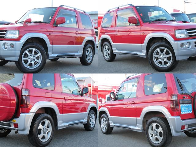 パジェロミニ ＶＲ－Ｓ　社外ナビ（ＭＤＶ－Ｓ７０７）フルセグＴＶ・Ｂカメラ・ＤＶＤ再生可・Ｂｌｕｅｔｏｏｔｈ接続・前後ドラレコ・背面タイヤ・ルーフレール・電動格納ミラー・社外１５インチアルミホイール（59枚目）