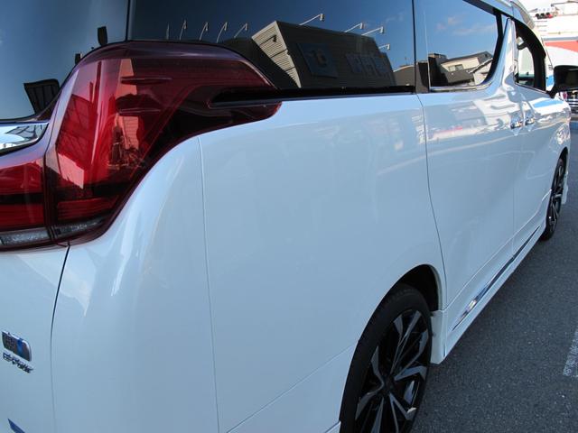 アルファードハイブリッド エグゼクティブラウンジＳ　モデリスタエアロ・２０インチモデリスタＡＷ・サンルーフ・メーカーナビ・フルセグＴＶ・全周囲・ＪＢＬ・ＤＶＤ・デジインミラ・三眼ＬＥＤ・スマートキー２個・ＥＴＣ２．０・革シート・両側パワスラドア（64枚目）