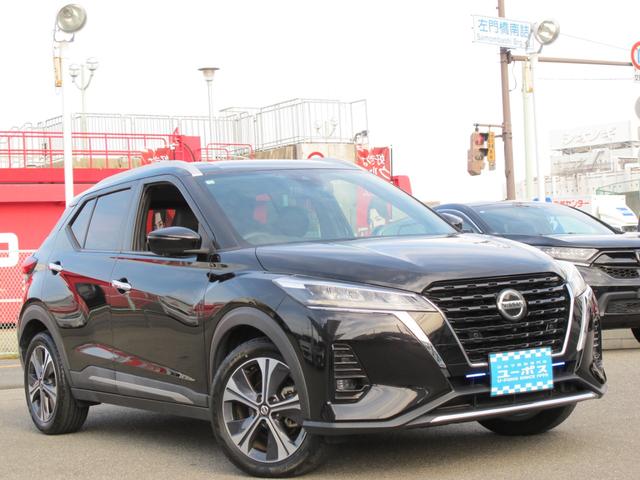 キックス Ｘ　禁煙・純正９インチナビ・フルセグＴＶ・全周囲カメラ・インテリジェントルームミラー・プロパイロット・前後ドラレコ・ルーフレール・ＥＴＣ・スマートキー２個・クリソナ・電格ミラー・純正１７インチＡＷ（9枚目）