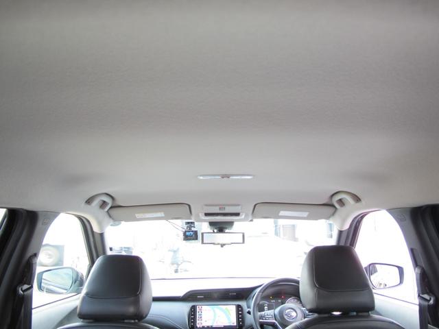 キックス Ｘ　禁煙・純正９インチナビ・フルセグＴＶ・全周囲カメラ・インテリジェントルームミラー・プロパイロット・前後ドラレコ・ルーフレール・ＥＴＣ・スマートキー２個・クリソナ・電格ミラー・純正１７インチＡＷ（40枚目）