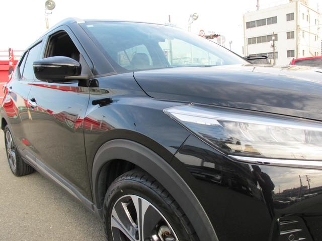 キックス Ｘ　禁煙・純正９インチナビ・フルセグＴＶ・全周囲カメラ・インテリジェントルームミラー・プロパイロット・前後ドラレコ・ルーフレール・ＥＴＣ・スマートキー２個・クリソナ・電格ミラー・純正１７インチＡＷ（49枚目）