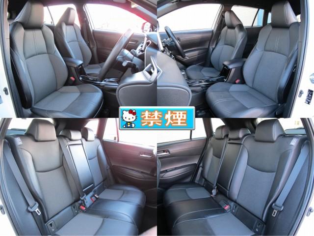 カローラクロス ハイブリッド Z 禁煙・9インチディスプレイオーディオ・全周囲カメラ・BSM・ナビ・フルセグテレビ・ルーフレール・スマートキー・シートヒーター・エアーシート・パワーバックドア・パワーシート・18インチAW(7枚目)