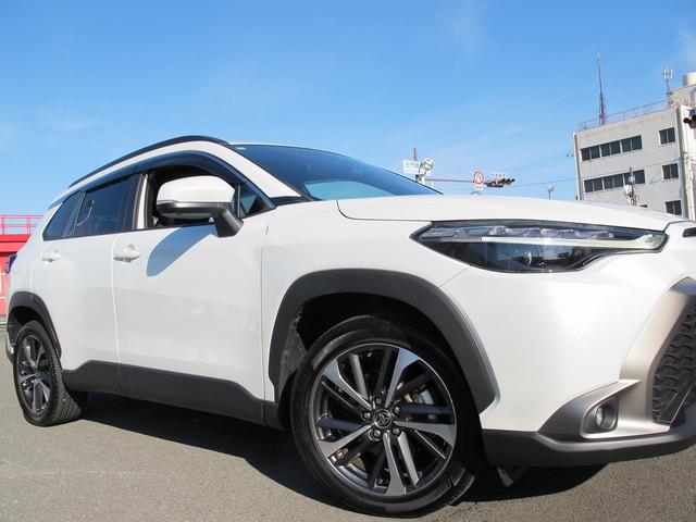 カローラクロス ハイブリッド Z 禁煙・9インチディスプレイオーディオ・全周囲カメラ・BSM・ナビ・フルセグテレビ・ルーフレール・スマートキー・シートヒーター・エアーシート・パワーバックドア・パワーシート・18インチAW(51枚目)