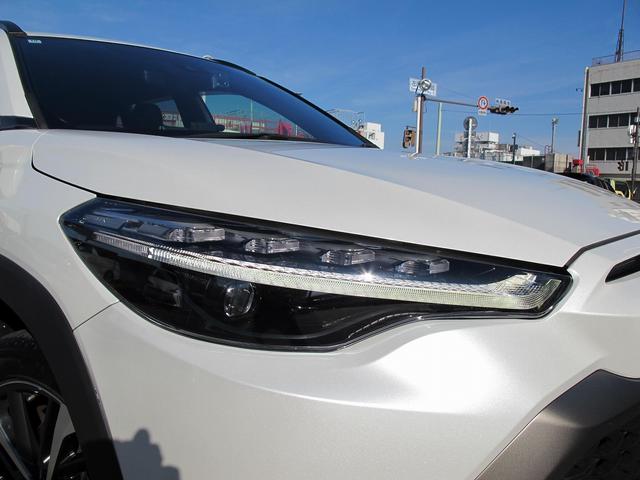 カローラクロス ハイブリッド Z 禁煙・9インチディスプレイオーディオ・全周囲カメラ・BSM・ナビ・フルセグテレビ・ルーフレール・スマートキー・シートヒーター・エアーシート・パワーバックドア・パワーシート・18インチAW(58枚目)