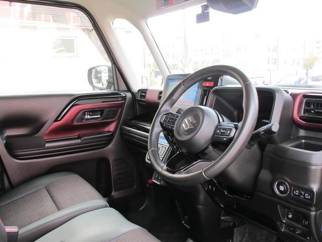 スペーシアカスタム ハイブリッドＸＳ　全方位モニター付メモリーナビ・スズキコネクト対応通信機装着車・フルセグＴＶ・両側パワースライドドア・スマートキー２個・デュアルセンサーブレーキサポート２・ＬＥＤ・ＨＵＤ・レーダークルーズ（17枚目）