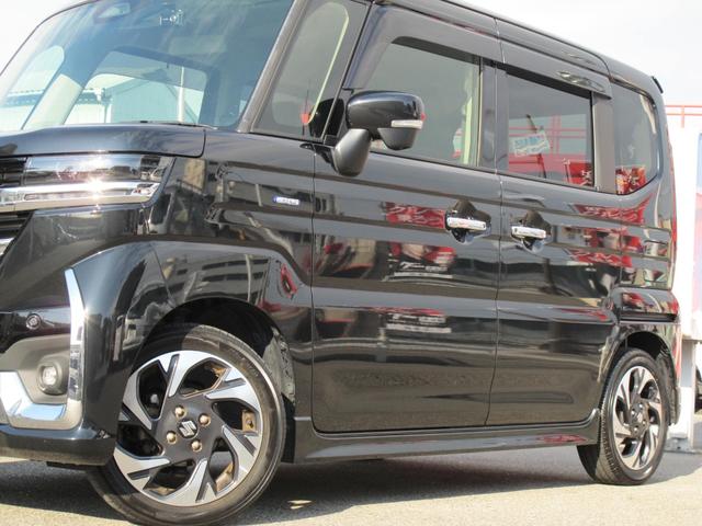 スペーシアカスタム ハイブリッドＸＳ　全方位モニター付メモリーナビ・スズキコネクト対応通信機装着車・フルセグＴＶ・両側パワースライドドア・スマートキー２個・デュアルセンサーブレーキサポート２・ＬＥＤ・ＨＵＤ・レーダークルーズ（55枚目）