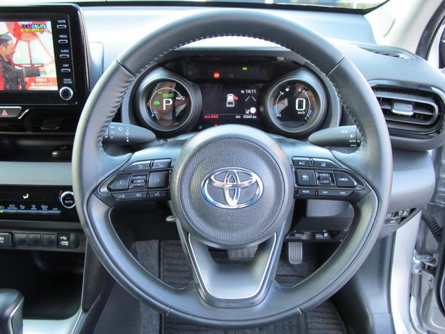 ヤリスクロス ハイブリッドG 禁煙 トヨタチームメイト BSM Dオーディオ フルセグTV ナビ 前後ドライブレコーダー クリアランスソナー セーフティセンス スマートキー2個 ETC2.0 16インチAW(16枚目)