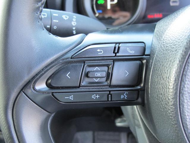 ヤリスクロス ハイブリッドG 禁煙 トヨタチームメイト BSM Dオーディオ フルセグTV ナビ 前後ドライブレコーダー クリアランスソナー セーフティセンス スマートキー2個 ETC2.0 16インチAW(18枚目)