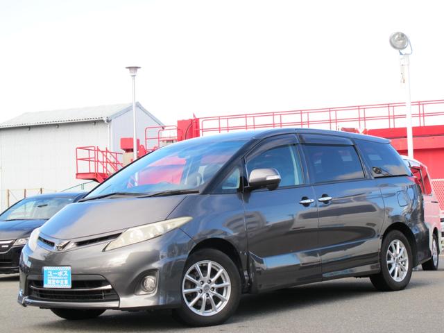 エスティマ 2.4アエラス Gエディション 禁煙車・純正ナビ・フルセグテレビ・バックカメラ・ドライブレコーダー・両側パワースライドドア・クルーズコントロール・Fコーナーセンサー・スマートキー・プッシュスタート・ETC・16インチAW(9枚目)