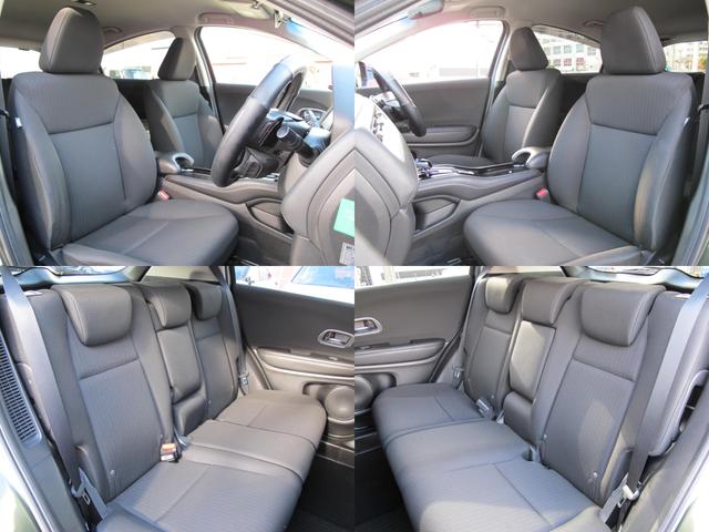 ヴェゼル ハイブリッドＸ　禁煙・インターナビ・フルセグＴＶ・Ｂカメラ・Ｂｌｕｅｔｏｏｔｈ接続・あんしんパッケージ・クルコン・ＬＥＤライト・パドルシフト・電格ミラー・スマートキー・純正１７インチアルミホイール（61枚目）