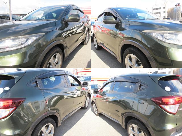 ヴェゼル ハイブリッドＸ　禁煙・インターナビ・フルセグＴＶ・Ｂカメラ・Ｂｌｕｅｔｏｏｔｈ接続・あんしんパッケージ・クルコン・ＬＥＤライト・パドルシフト・電格ミラー・スマートキー・純正１７インチアルミホイール（62枚目）