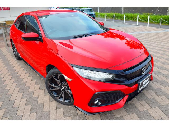 シビック ハッチバック　ホンダセンシング　ホンダセンシング　６速ＭＴ　ターボ車　ケンウッドメモリーナビ　フルセグＴＶ　バックカメラ　ＬＥＤライト　ＬＥＤフォグ　　前席シートヒーター　ステリモ　クルコン　プッシュスタート　スマートキー　ＥＴＣ（44枚目）