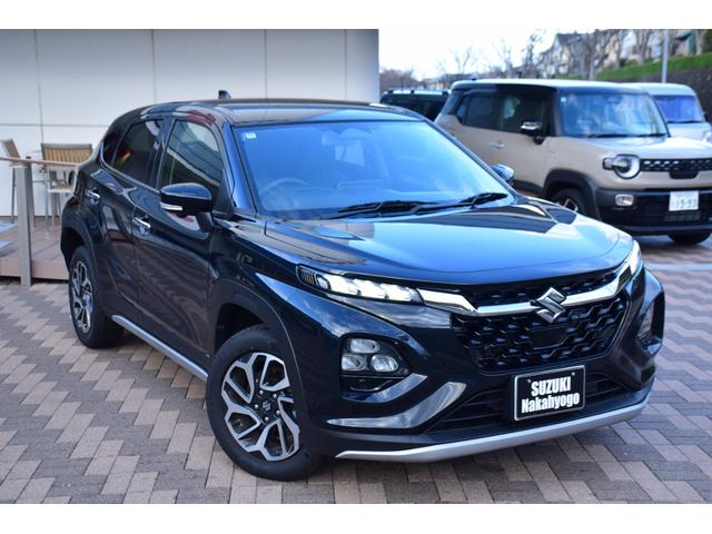 フロンクス ベースグレード　純正全方位モニター付き９インチナビ／デュアルセンサーブレーキサポートＩＩ／純正１６インチアルミホイール／ＬＥＤヘッドライト／ハーフレザーシート／前席シートヒーター／ブラインドスポットモニター／（55枚目）