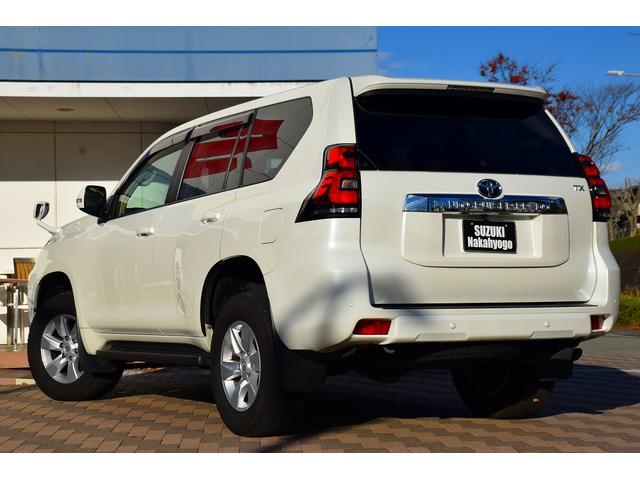 ランドクルーザープラド ＴＸ　プリクラッシュ　純正ナビ　フルセグ　バックカメラ　ＬＥＤランプ　フォグランプ　クリアランスソナー　ステリモ　クルコン　電格ミラー　プッシュスタート　スマートキー　純正１７インチアルミ　ドラレコ　ＥＴＣ（3枚目）