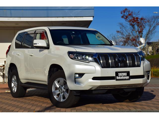 ランドクルーザープラド ＴＸ　プリクラッシュ　純正ナビ　フルセグ　バックカメラ　ＬＥＤランプ　フォグランプ　クリアランスソナー　ステリモ　クルコン　電格ミラー　プッシュスタート　スマートキー　純正１７インチアルミ　ドラレコ　ＥＴＣ（10枚目）