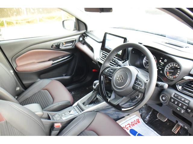 フロンクス ベースグレード　全方位モニター付き９インチナビ／ワンオーナー／デュアルセンサーブレーキサポートＩＩ／ハーフレザーシート／ＬＥＤヘッドライト／純正１６インチアルミホイール／前席シートヒーター／電動パーキングブレーキ／（16枚目）