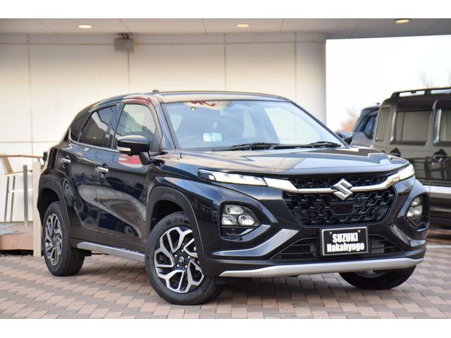 フロンクス ベースグレード　全方位モニター付き９インチナビ／ワンオーナー／デュアルセンサーブレーキサポートＩＩ／ハーフレザーシート／ＬＥＤヘッドライト／純正１６インチアルミホイール／前席シートヒーター／電動パーキングブレーキ／（60枚目）