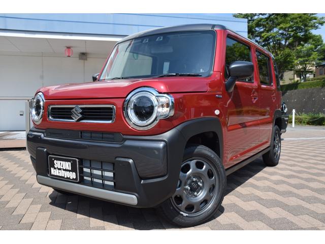 ハスラー ハイブリッドＧターボ　新車未登録　スズキセーフティ　ＬＥＤヘッドライト　ヘッドライトレベライザー　前席シートヒーター　シートリフター　パドルシフト　アダプティブクルコン　リアプライバシーガラス　アイドリングストップ（23枚目）
