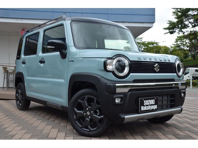 ハスラー タフワイルド　新車未登録／スズキセーフティ／純正９インチ全方位モニター付きナビ／純正１５インチアルミホイール／ＬＥＤヘッドライト／ＬＥＤフォグライト／ルーフレール／３６０°ＵＶ＆ＩＲカットガラス／シートヒーター（64枚目）