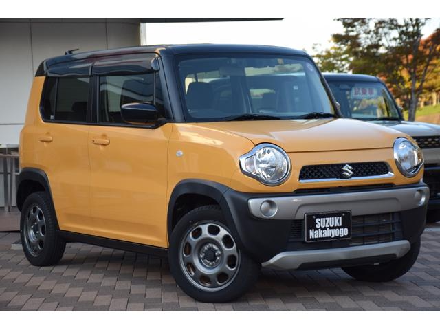 ハスラー Ｇ　社外ＴＶナビ／前方ドライブレコーダー／前席シートヒーター／ＥＴＣ／キーレスプッシュスタート／スズキセーフティ／電動格納ミラー／オートエアコン／ステアリングスイッチ／アイドリングストップ／禁煙車（7枚目）