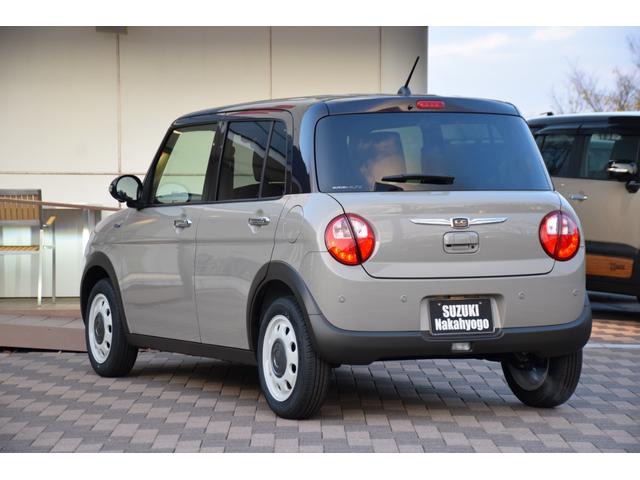 アルトラパンＬＣ ハイブリッドＸ　新車未登録／デュアルセンサーブレーキ２／全方位カメラパッケージ／ＬＥＤヘッドライト／前席シートヒーター／純正１４インチアルミホイール／ＵＳＢタイプＣ充電ポート×２／３６０°ＵＶ＆ＩＲカットガラス／（2枚目）