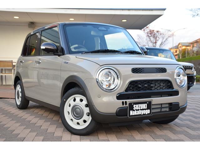 アルトラパンＬＣ ハイブリッドＸ　新車未登録／デュアルセンサーブレーキ２／全方位カメラパッケージ／ＬＥＤヘッドライト／前席シートヒーター／純正１４インチアルミホイール／ＵＳＢタイプＣ充電ポート×２／３６０°ＵＶ＆ＩＲカットガラス／（59枚目）