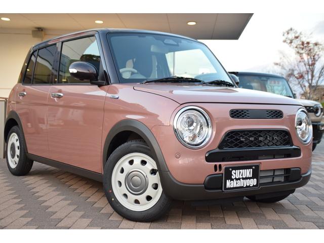 アルトラパンＬＣ ハイブリッドＸ　新車未登録／デュアルセンサーブレーキ２／全方位カメラパッケージ／ＬＥＤヘッドライト／前席シートヒーター／純正１４インチアルミホイール／ＵＳＢタイプＣ充電ポート×２／３６０°ＵＶ＆ＩＲカットガラス（40枚目）