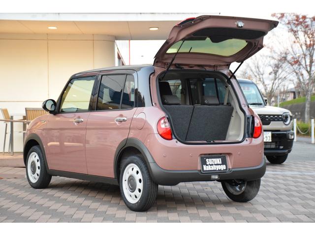 アルトラパンＬＣ ハイブリッドＸ　新車未登録／デュアルセンサーブレーキ２／全方位カメラパッケージ／ＬＥＤヘッドライト／前席シートヒーター／純正１４インチアルミホイール／ＵＳＢタイプＣ充電ポート×２／３６０°ＵＶ＆ＩＲカットガラス（46枚目）