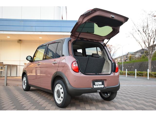 アルトラパンＬＣ ハイブリッドＸ　新車未登録／デュアルセンサーブレーキ２／全方位カメラパッケージ／ＬＥＤヘッドライト／前席シートヒーター／純正１４インチアルミホイール／ＵＳＢタイプＣ充電ポート×２／３６０°ＵＶ＆ＩＲカットガラス（48枚目）